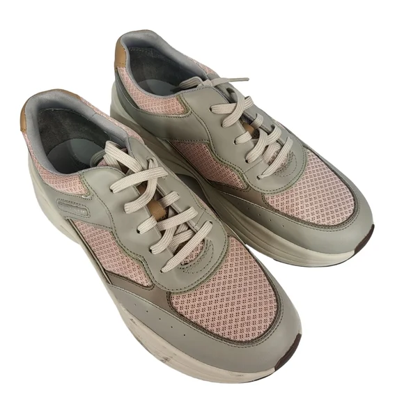 Rockport Prowalker Lace-up Sneakers Pink 7.5 - Picture 3 of 4